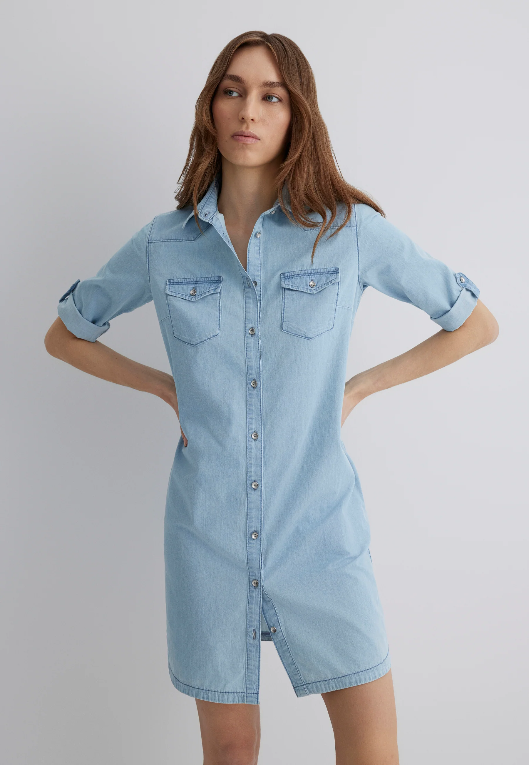 Mavi Kleid LYRA | Mid Rise, Regular in Mid Vintage LT M1310652-89693 