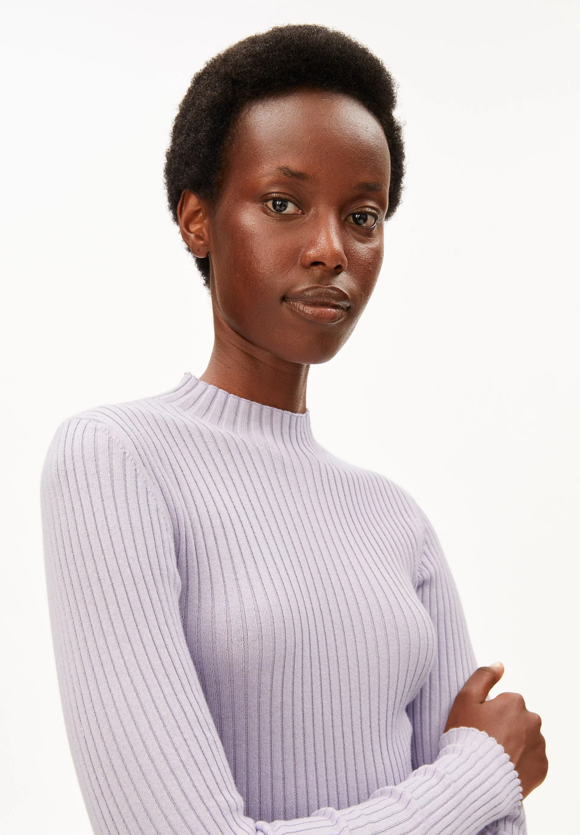 Armedangels ALAANIA Pullover aus 100% Bio-Baumwolle in moonlit lilac