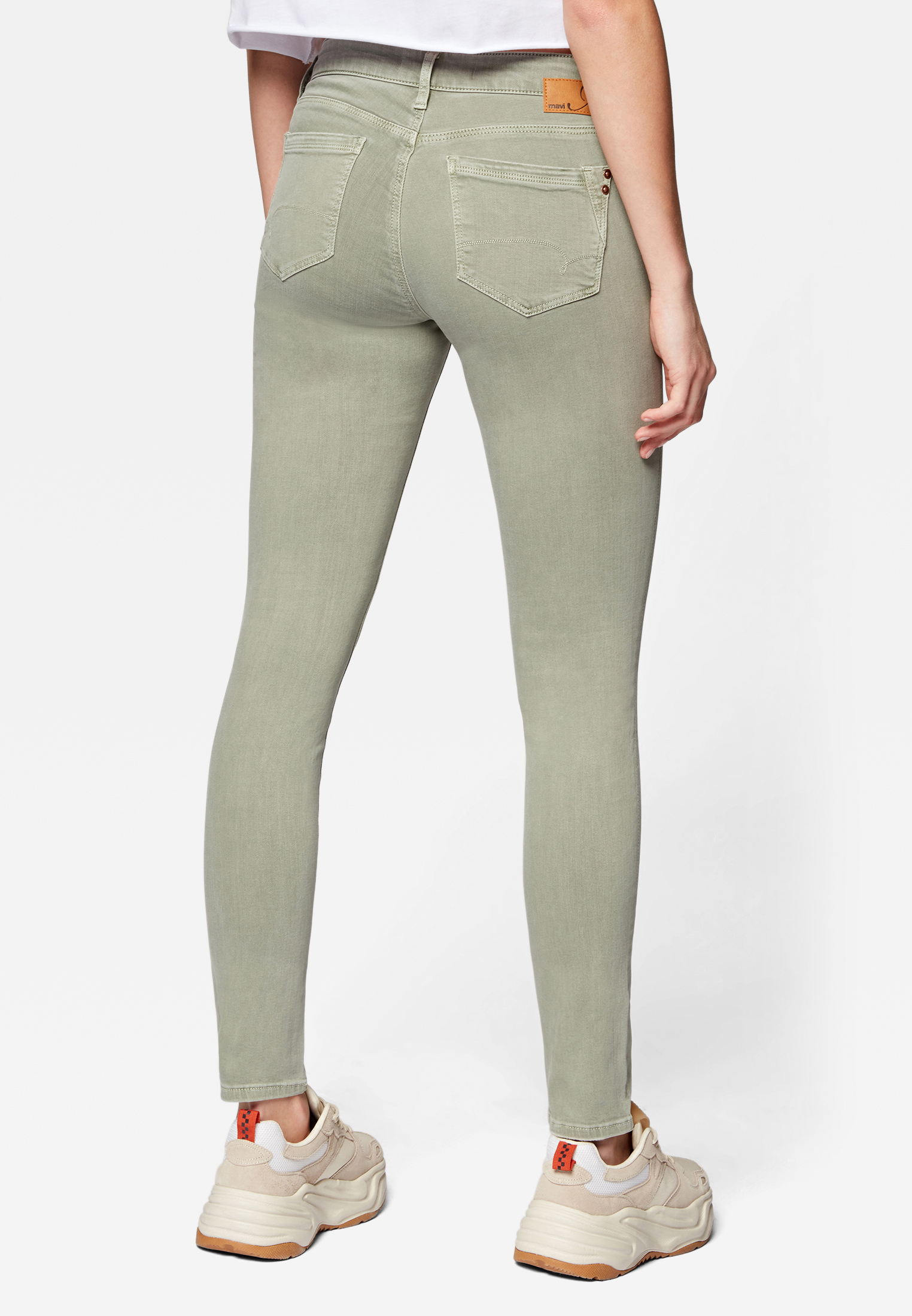 Mavi ADRIANA | Mid Rise, Super Skinny Seegrass Mavi ADRIANA | Mid Rise, Super Skinny Seegrass