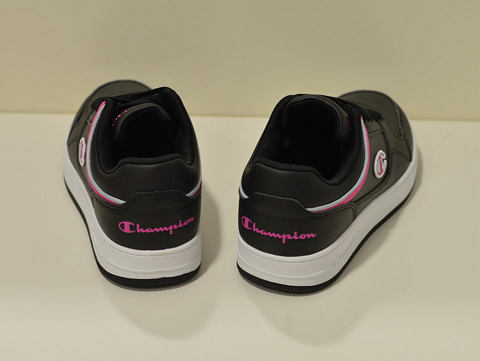 Champion Legacy Rebound 2.0 Low-Top- Damen Sneakers black / pink 2024