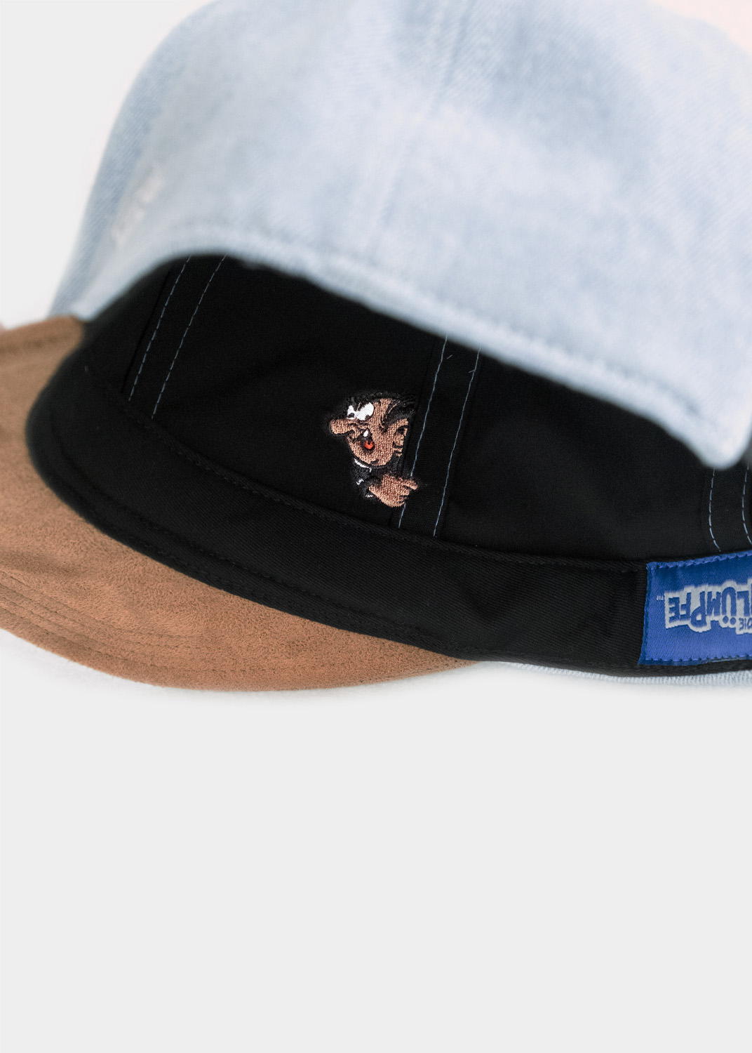 Bavarian Caps Die Schlümpfe Cap "Muffi, Zefix" - hellblau (Snapback) CX158 Bavarian Caps Die Schlümpfe Cap "Muffi, Zefix" - hellblau (Snapback) CX158