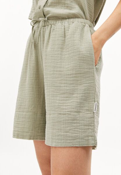 Armedangels TEONAA MUSSELIN - Damen Shorts aus Bio-Baumwolle 
