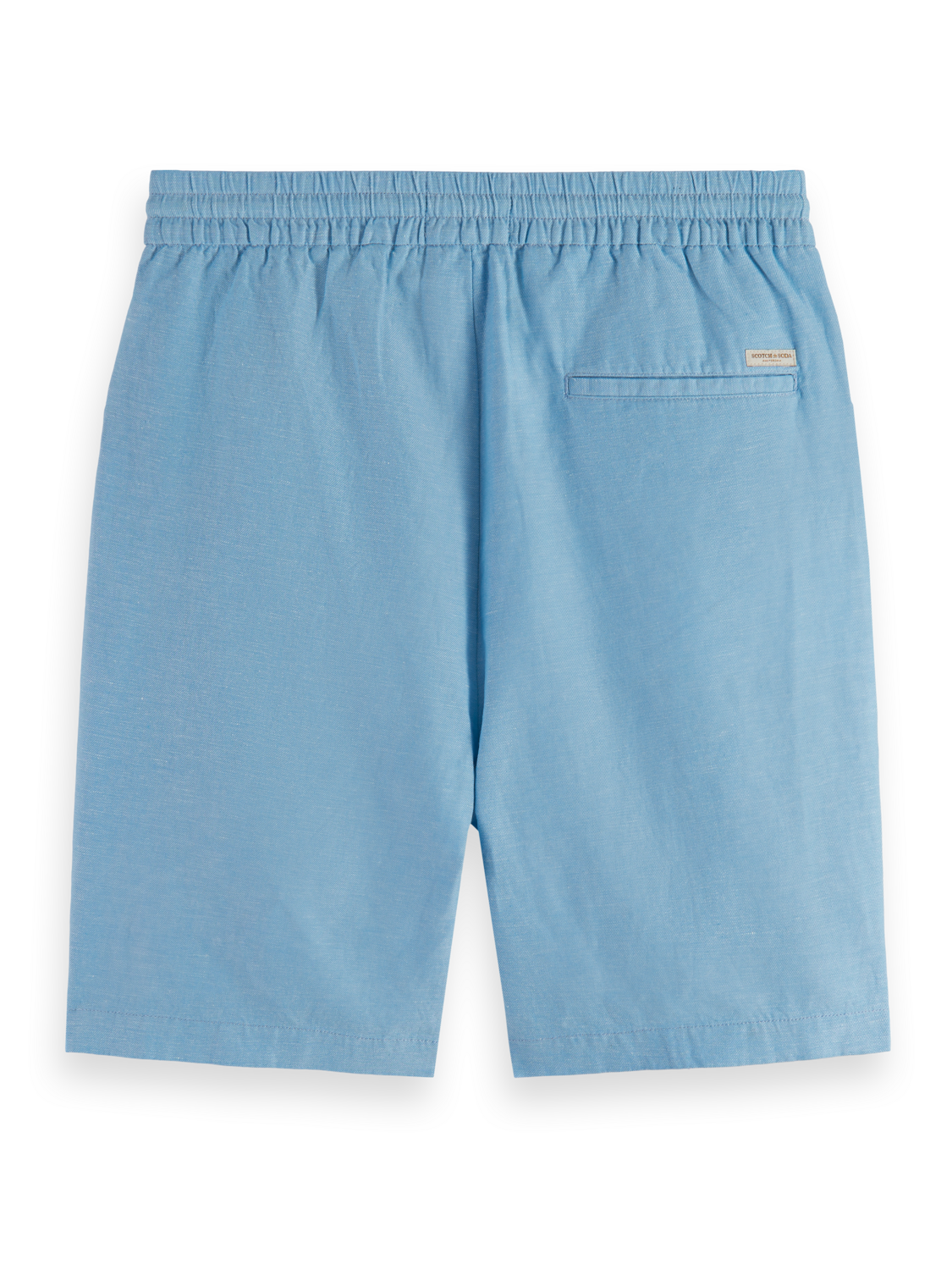 Scotch&Soda FAVE- COTTON/LINEN TWILL BERMU in blue lagoon Leinen Short 