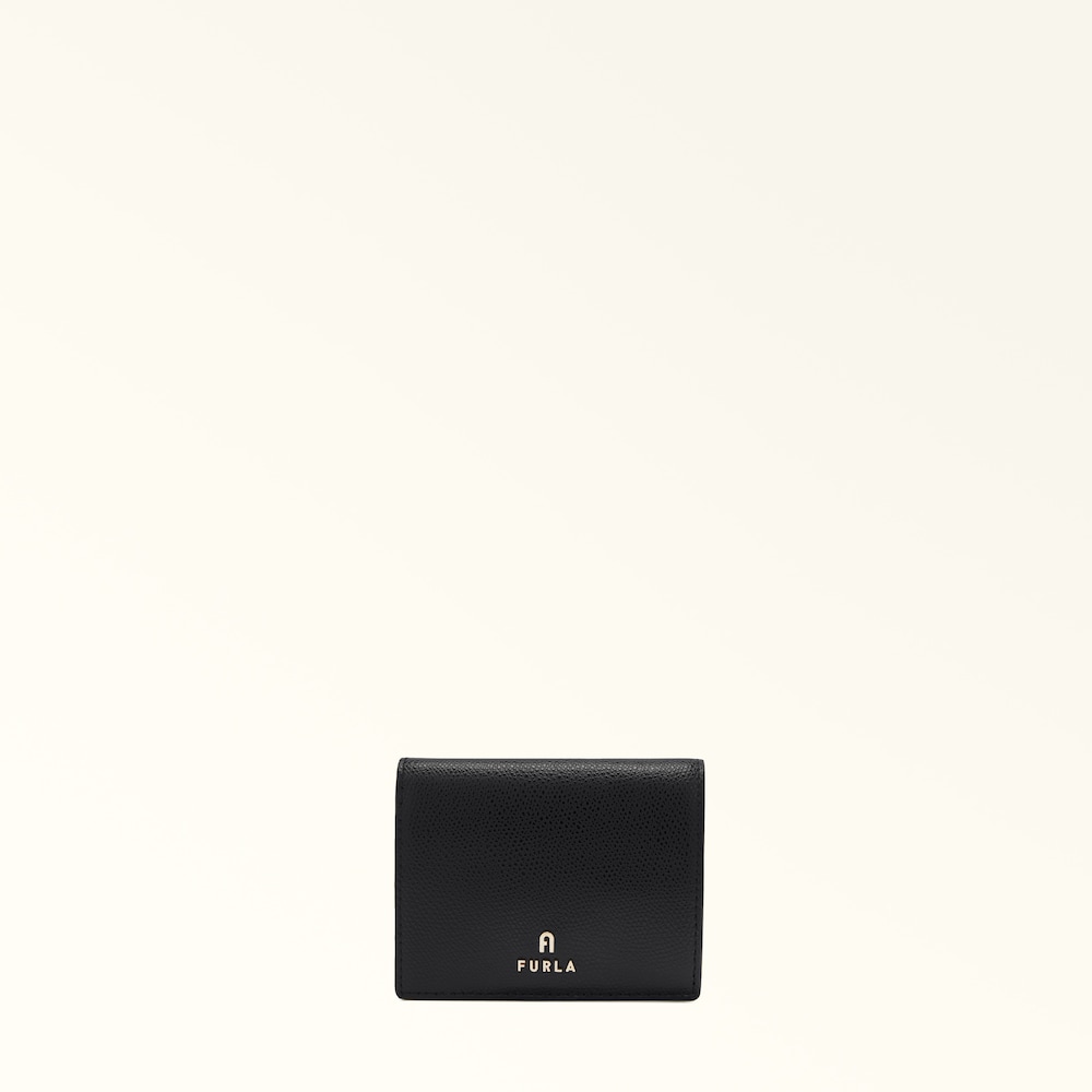 Furla Camelia Kompaktes Portemonnaie S / kleine GEldbörse in schwarz 
