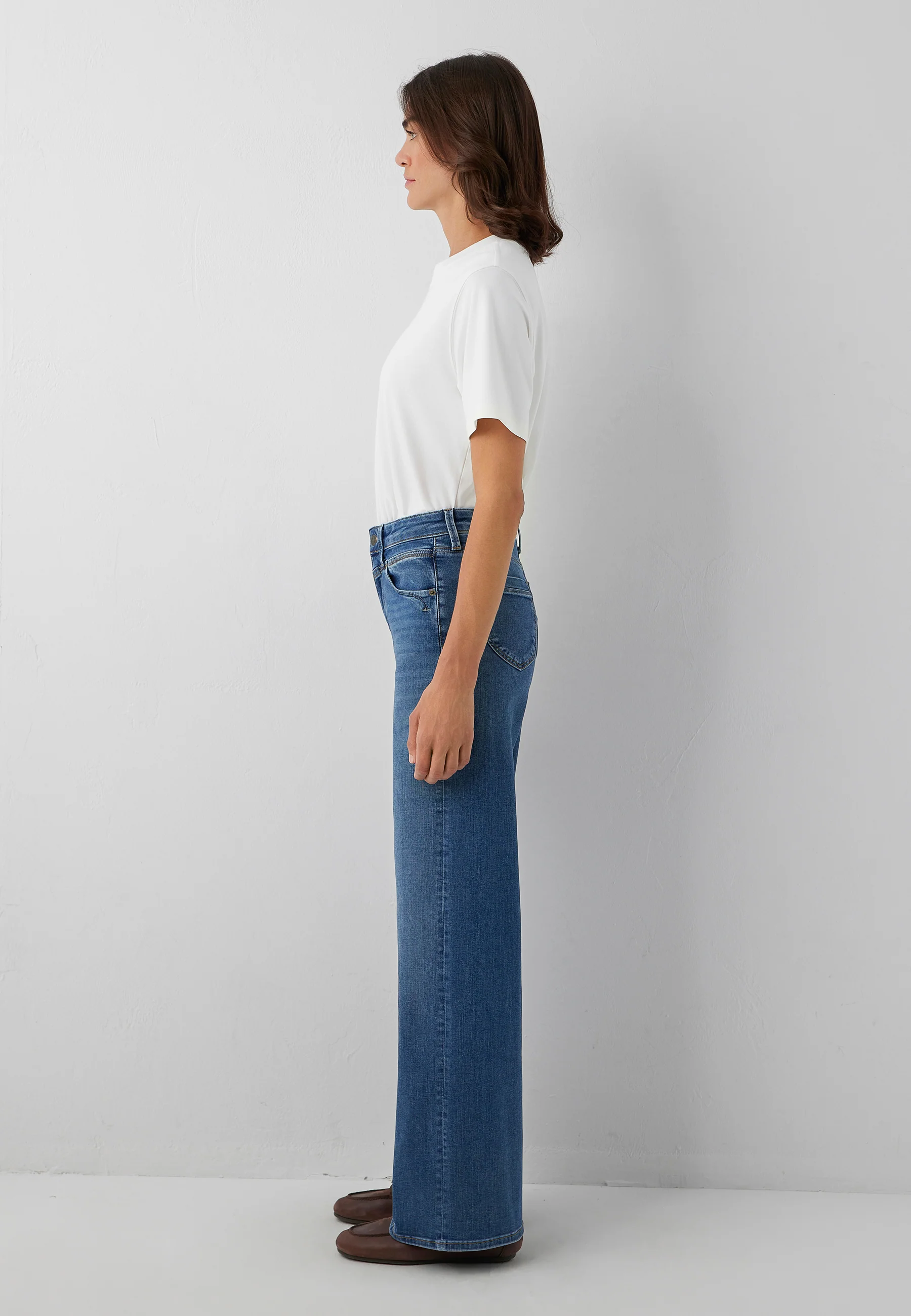 Mavi Jeans MALIBU | High-Rise, Wide Leg M1010152-A3663 / Mid Vintage Glam