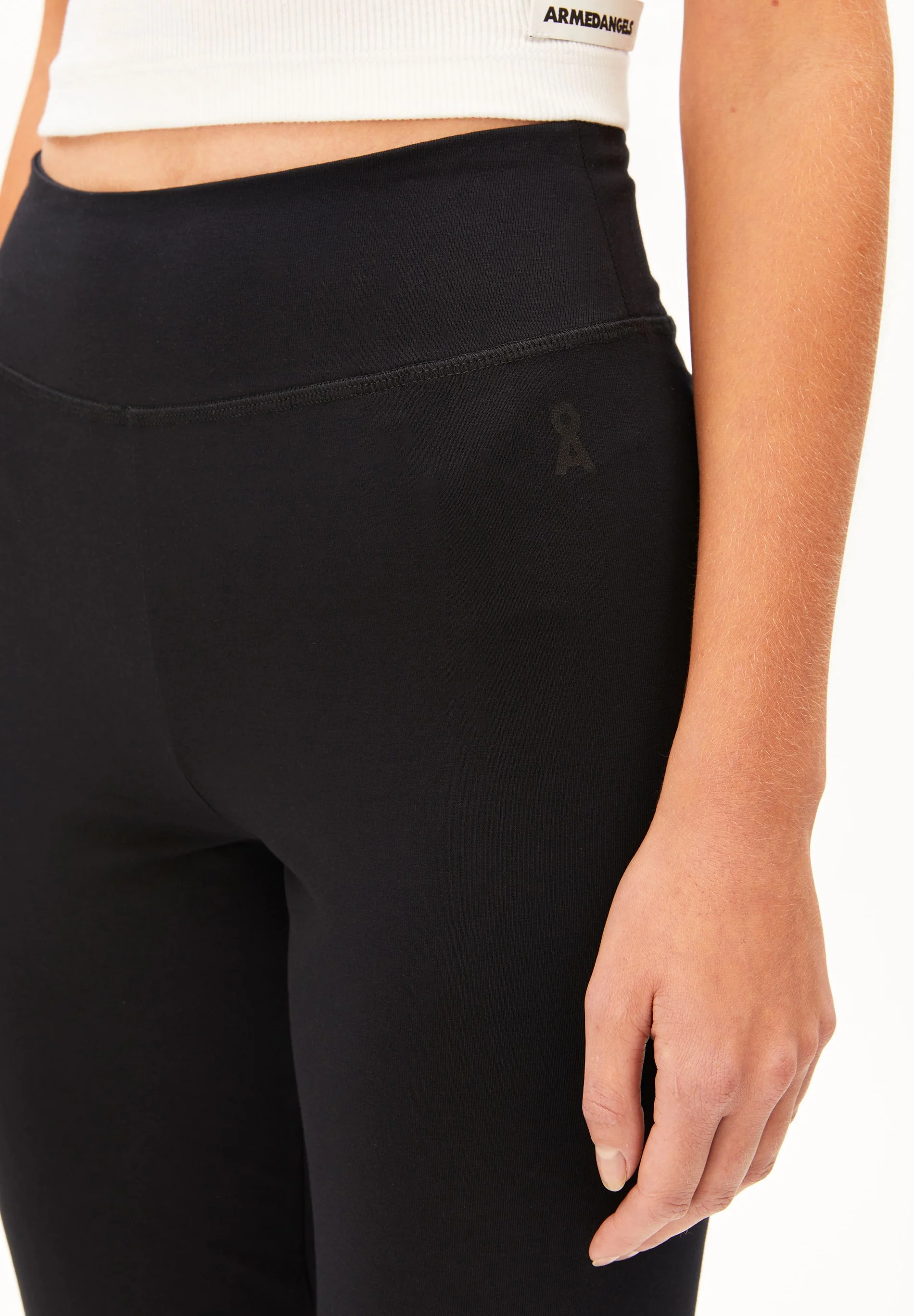 Armedangels REHMAA LEGGINGS aus Bio-Baumwoll Mix in schwarz